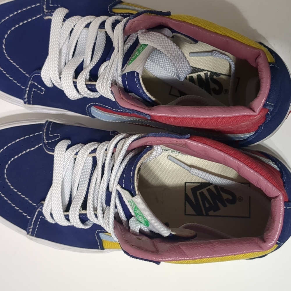Vans SK8-HI Sunshine multicolor high top unisex women's 8 Men's 6.5 - Picture 6 of 9